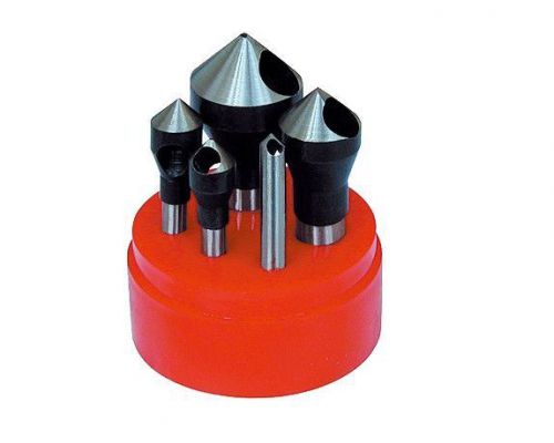 5 Pc SET Zero Flute Countersink &amp; Deburring 60 Degree