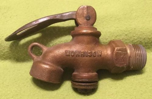 Vintage ~ barrel bung ~ dubuque ~ morrison ~ brass ~ heavy duty for sale