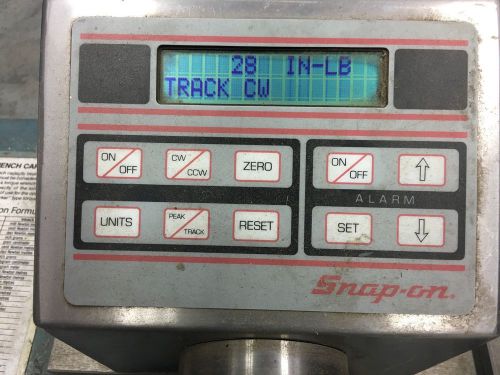 Snap-on tdt-7200 torque tester for sale
