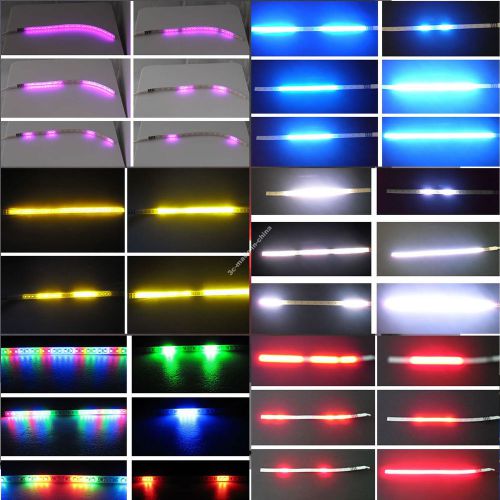 12IN 30CM 32 Led Knight Rider Flash Strobe Scanner Neon Strip Light DIY