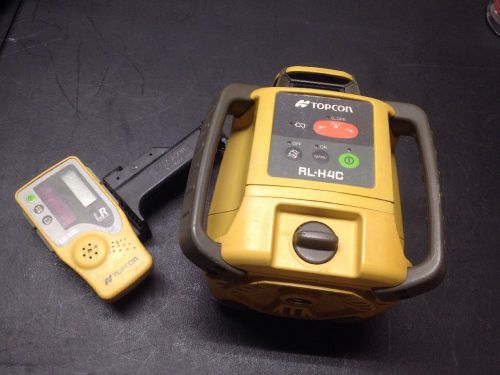 TOPCON RL-H4C SELF LEVELING ROTATING LASER LEVEL W/ LS-80L