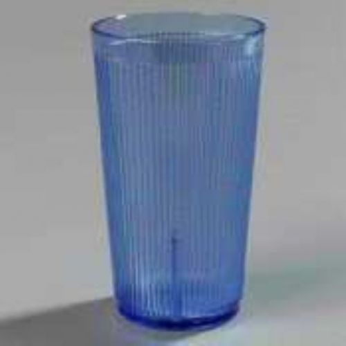 Carlisle 402054 Crystalon Stack-All Tumbler, 20 oz, Blue, Plastic Case of 48