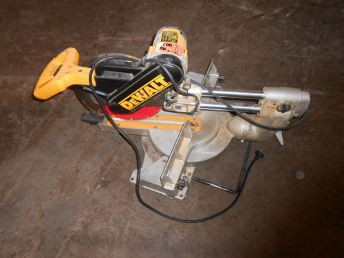 Dewalt dw708 12&#034; sliding compound miter saw for sale