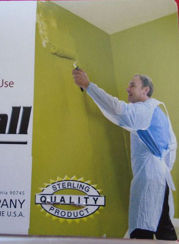 Disposable plastic painters coverall one size fits all  (most)- paint protection for sale