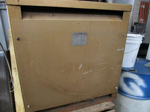 78  kva  575 prim to 480 sec 3-phase transformer reliance dt-3 8e1095 for sale