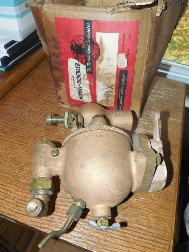 N.O.S MARVEL SCHEBLER DX-13 BRASS CARBURETOR HIT MISS ENGINE AUTOMOBILE