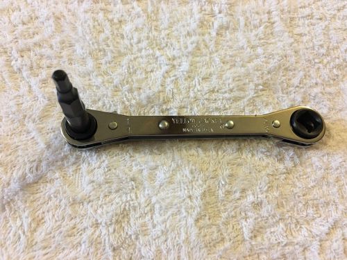 Yellow jacket 60613 ratchet wrench &amp; jb t2-hka-10 adapter for sale