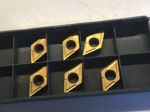 ISCAR Carbide Inserts - DCMT 3-0 DCMT 11T302 IC520N  - Qty. 6