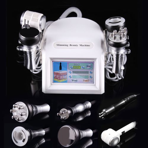 8in1 40k cavitation ultrasonic hammer microcurrent bio multipolar rf vacuum  spa for sale