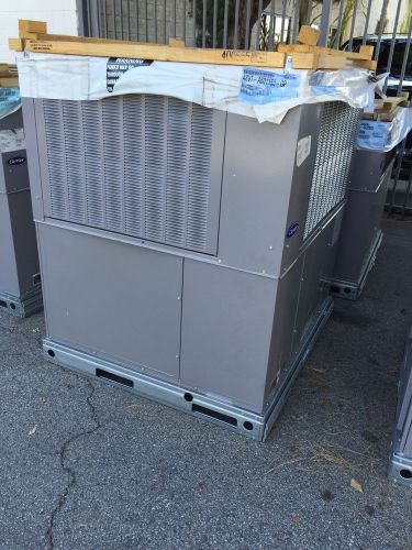 Carrier 5 ton packaged unit 14 seer 230v 1ph gas heat pump hybrid ac r410a 48vt for sale