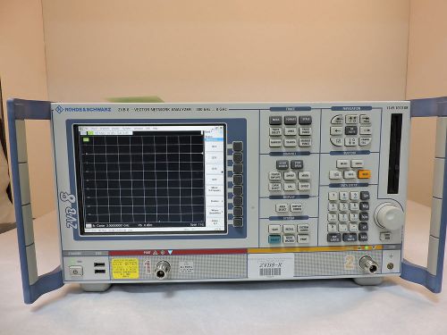 Rohde &amp; Schwarz ZVB8 Vector Network Analyzer, 2 Ports, 300 kHz to 8 GHz