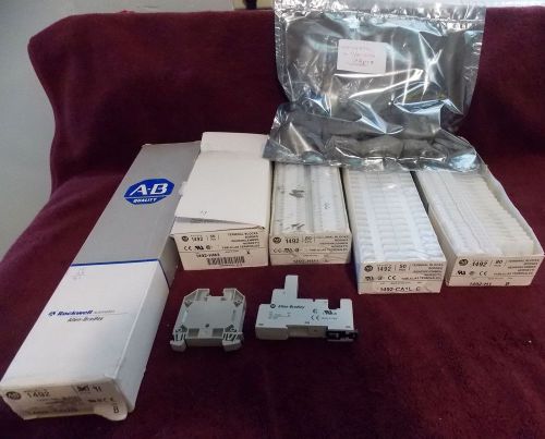 A B Terminal Blocks Cat # 1492-CA1,CD2G,H1,HM1,N36,HM3,J16,SP-J3 = 322pcs