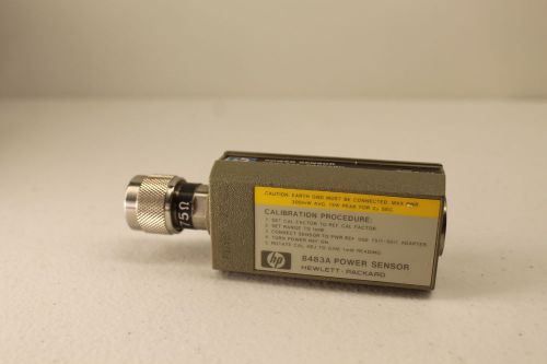 HP Hewlett Packard 8483A Power Sensor 75 Ohm 100 Ghz - 2 Ghz