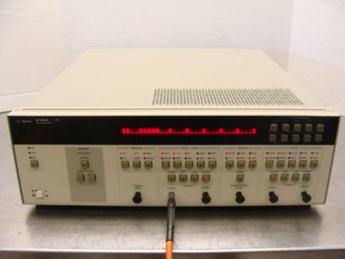 Agilent HP Keysight 8133A 33MHz - 3GHz Pulse / Timing Generator + Opt 002 2 Ch!