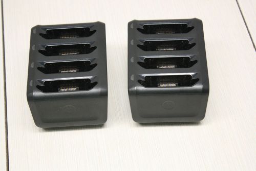 2x Genuine OEM Motorola MC40 Battery Charger Dock 4 Slots SACMC40XX-4000R