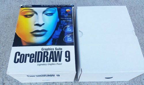 Graphics Suite Corel Draw 9 Software Manuals Graphic Arts (CR 1013)