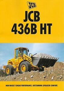 Equipment Brochure - JCB - 436B HT - Wheel Loader - 1997 (E6750)