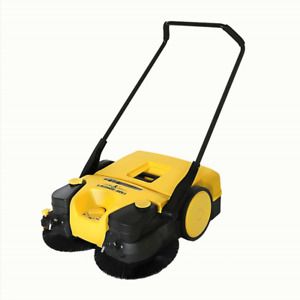 28&#034;  13Gal Industrial Battery Hand push, Walk Behind Floor Sweeper