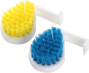 Coralpearl Mini Nail Scrub Brush Set in Stiff Bristles for Hand Finger Toe Hard