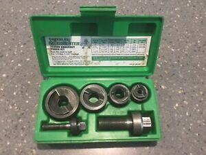 GREENLEE SLUGBUSTER 7235BB KNOCKOUT PUNCH KIT, for 1/2” thru 1-1/4” CONDUIT