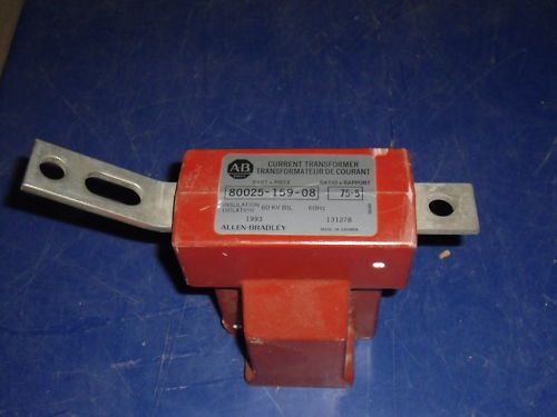 Allen bradley 80025-158-08 current transformer *nice* for sale