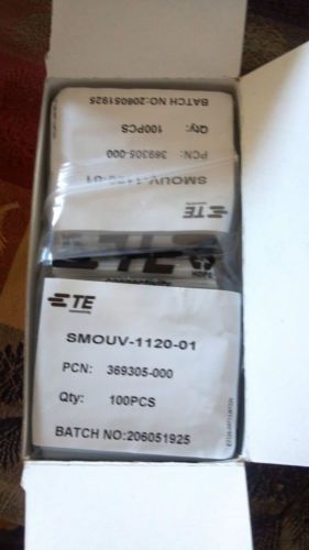 TYCO SMOUV-1120-01 FIBER SLEEVES 60mm 10 PACKS OF 100 369305-00