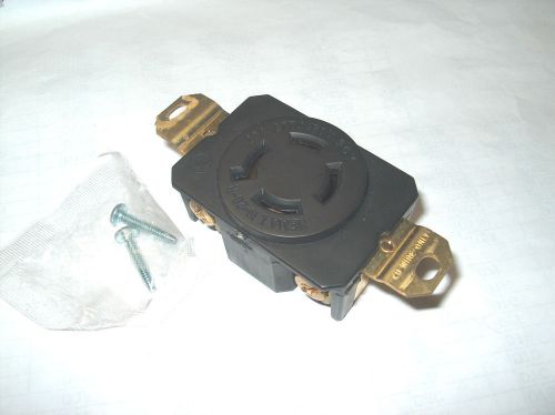 PASS &amp; SEYMOUR TURNLOK  RECEPTACLE 20A 3PH 277/480 V NEMA L19-20-R NEW