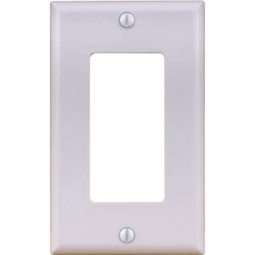 Deco Wall Plate 1G White 602014 National Brand Alternative 602014 076335602141