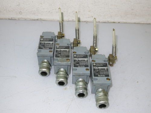 4 ALLEN BRADLEY 802T-AP OILTIGHT LIMIT SWITCHES, 40146-747-63