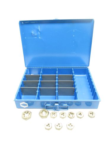 Premier 17075 hex rethreading die assortment 1/4-5/8in 10 piece kit d470437 for sale