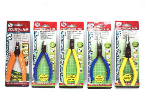 1set (5pc) Cutter Plier &amp; Plier LT-250 LT-128 LT-608 LT-129 LT-607 Light-Tech LT