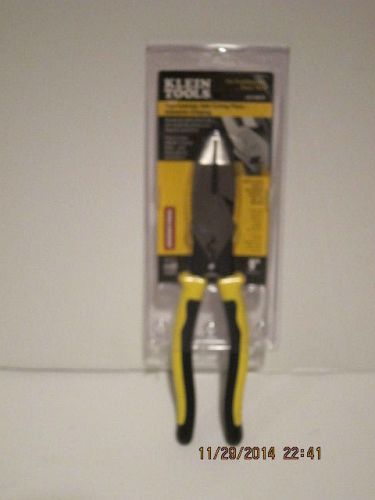 Klein Tools J213-9NECR Hi Lev Side Cutting Pliers Connector Crimper-F/SHIP, NISP