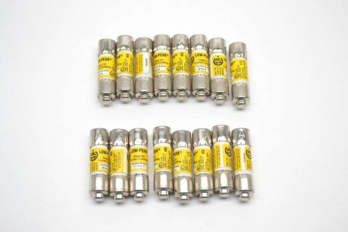 Lot 16 cooper bussmann lp-cc-9 low-peak time delay class cc fuse 9a amp b387968 for sale