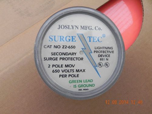 Joslyn Surge Tec cat # Z2-650 Secondary Surge Arrestor, protector unused