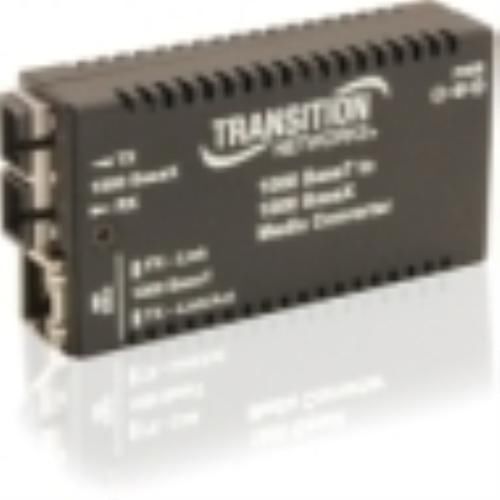 Transition Networks Mini Gigabit Ethernet Media Converter M/GE-T-SX-01-NA