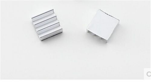 2X Precision Fine Small Heatsink Heat Sink TO-220 4 Fins Aluminum ABCA