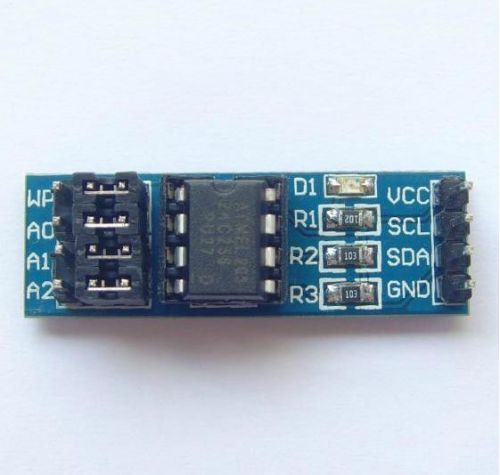 2pcs AT24C256 256K Serial EEPROM module I2C EEPROM Data Storage Module