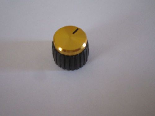 MARSHALL AMP KNOB - 6MM ROUND SHAFT GOLD