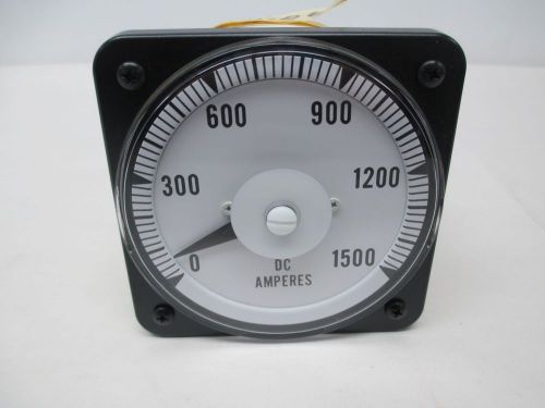 NEW YOKOGAWA 103121CATC AMMETER 0-1500 DC AMPERES METER 0-50V-DC D324893