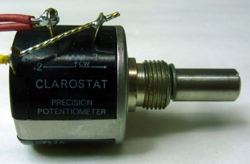 VINTAGE CLAROSTAT MODEL 73-JA PRECISION POTENTIOMETER 50K +/- 5% LIN +/- .25%