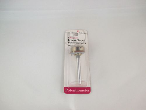 Radio Shack 1-megohm Linear-Taper Potentiometer, NOS