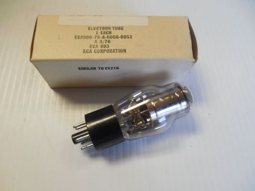 NEW RCA ELECTRON TUBE 0D3 DSA900-75-A-0066-0052 A 3/76 6 PIN