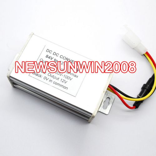 DC-DC VOLTAGE REDUCER CONVERTER FROM 84V 72V 60V 48V 36V (30V-100V) TO 12V 100W