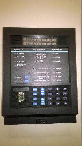 Ge multilin sr745 transformer managment relay display card and faceplate gen i for sale