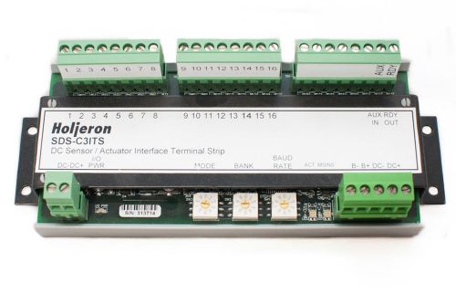 Holjeron Smart Distributed System DC Sensor / Actuator Interface Strip SDS-C3ITS