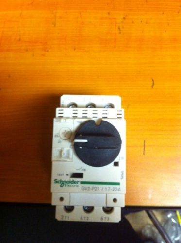 Schneider electric gv2p20 motor starter,manual,iec,18a,600v for sale