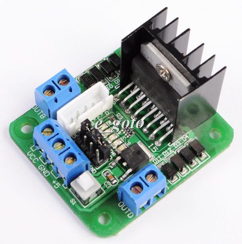 L298N DC Motor Driver Module Dual H Bridge DC Stepper Motor for Arduino Robotics