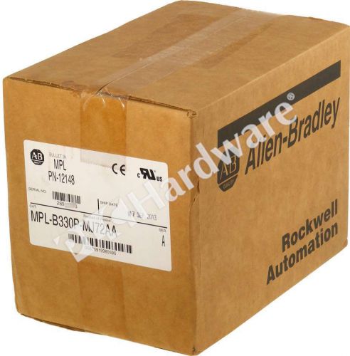 New Sealed Allen BradleyMPL-B330P-MJ72AA /A 2013 Servo Motor 460V 5000RPM