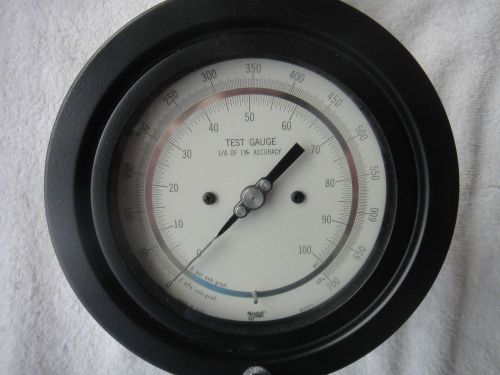 NIB MarshallTown Pressure Gage 100psi   4 1/2&#034;   1/4&#034; Back Conn  G16722