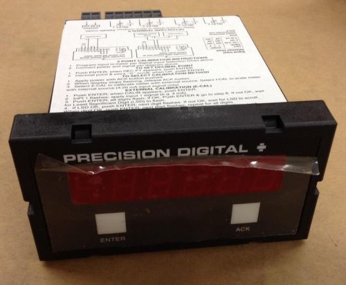 UNIVERSAL PROCESS METER PRECISION DIGITAL PD690-3-16 115VAC 50/60HZ 10VA $170